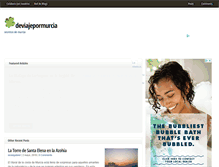 Tablet Screenshot of deviajepormurcia.com